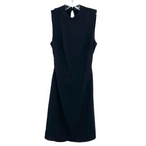 Lulus Black Open Back Cocktail Dress